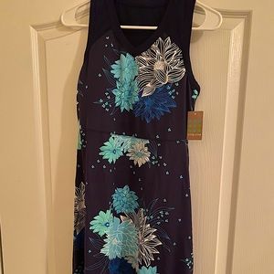 Title Nine Boss dress - peacock size Small